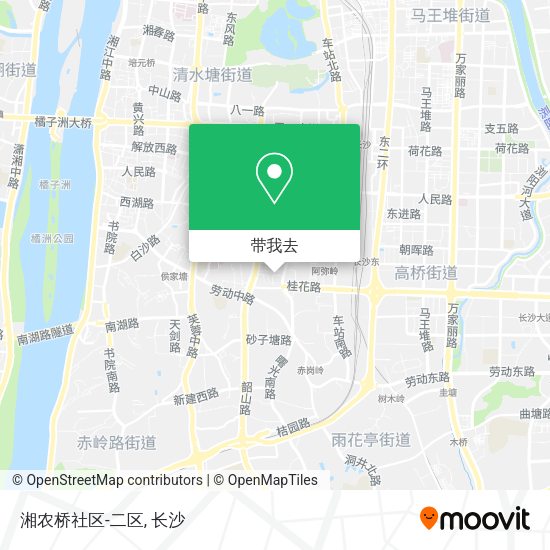 湘农桥社区-二区地图