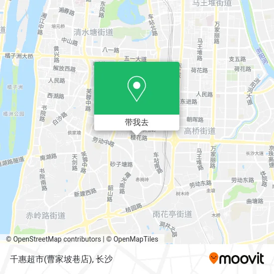 千惠超市(曹家坡巷店)地图