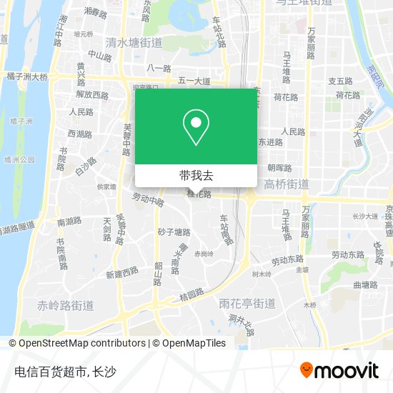 电信百货超市地图