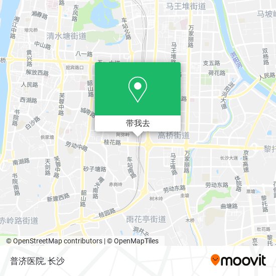 普济医院地图
