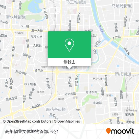 高焰物业文体城物管部地图