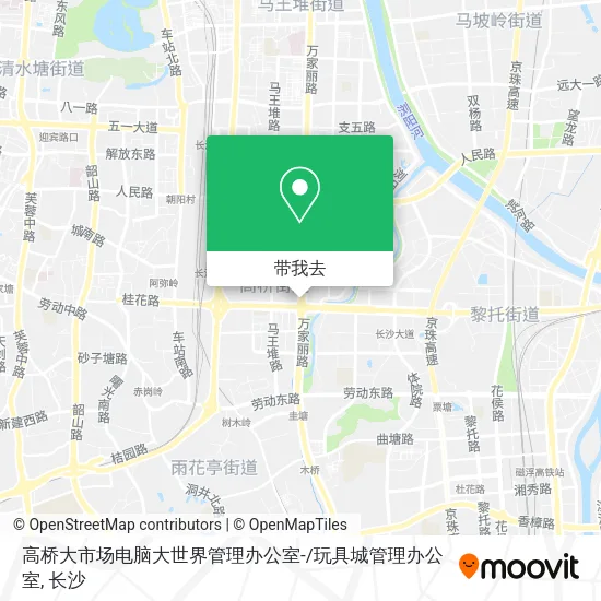 高桥大市场电脑大世界管理办公室-/玩具城管理办公室地图