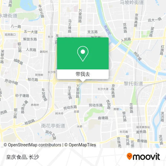 皇庆食品地图