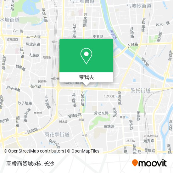 高桥商贸城5栋地图