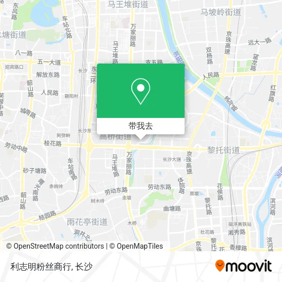 利志明粉丝商行地图