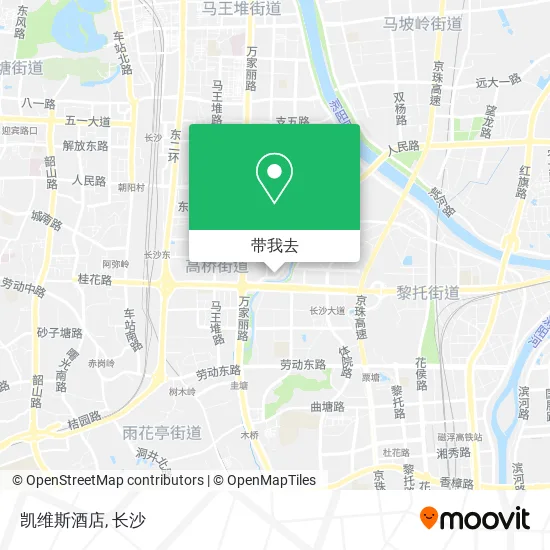 凯维斯酒店地图