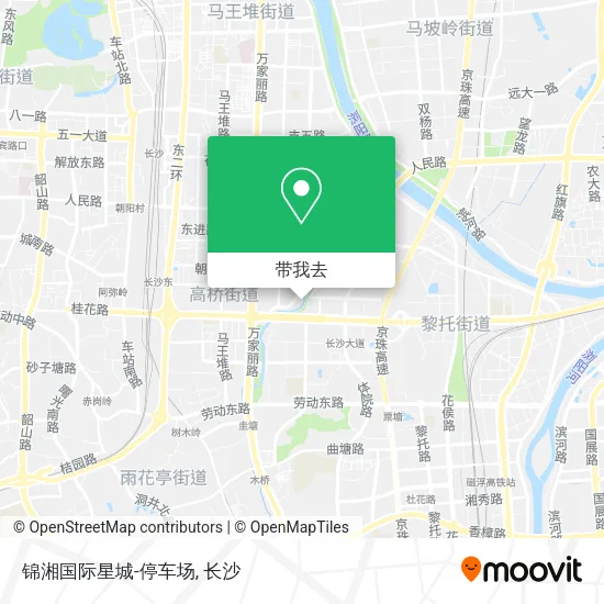 锦湘国际星城-停车场地图