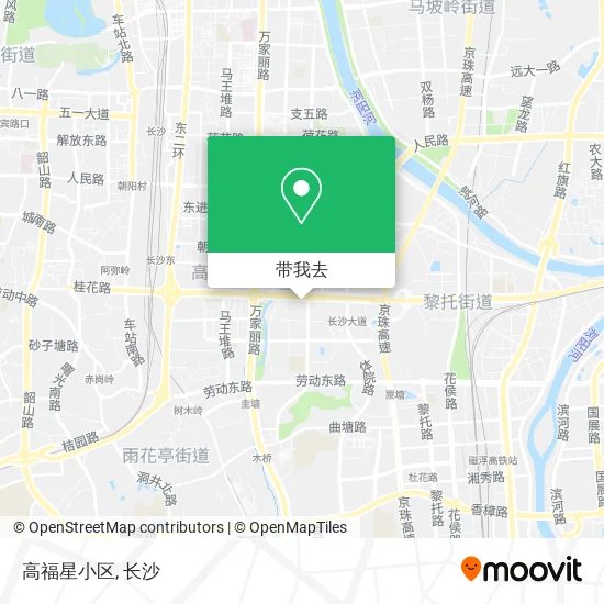 高福星小区地图