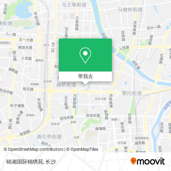 锦湘国际锦绣苑地图