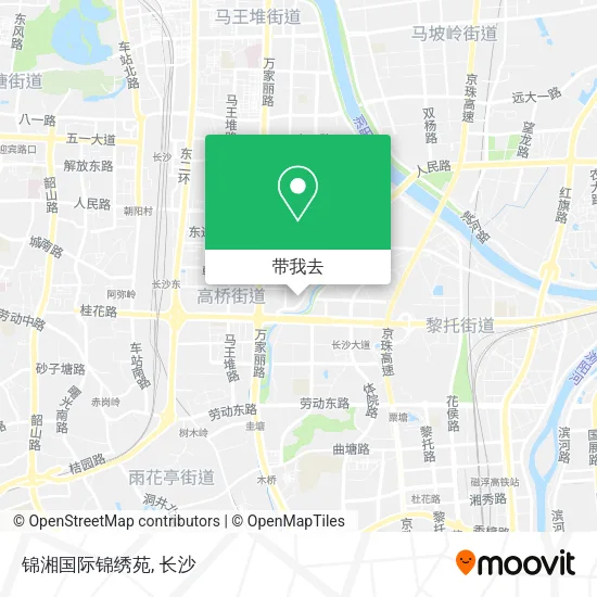 锦湘国际锦绣苑地图