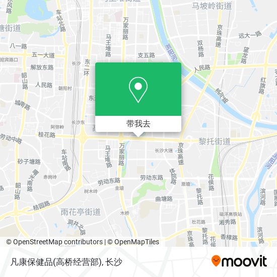 凡康保健品(高桥经营部)地图