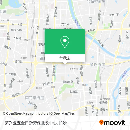 莱兴业五金日杂劳保批发中心地图