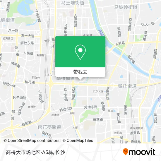 高桥大市场七区-A5栋地图