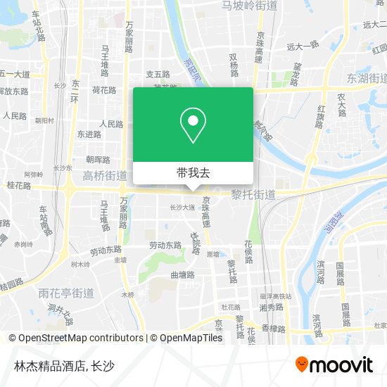 林杰精品酒店地图
