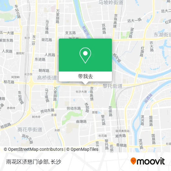 雨花区济慈门诊部地图
