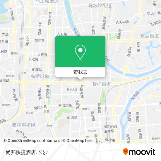 尚邦快捷酒店地图