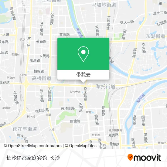 长沙红都家庭宾馆地图
