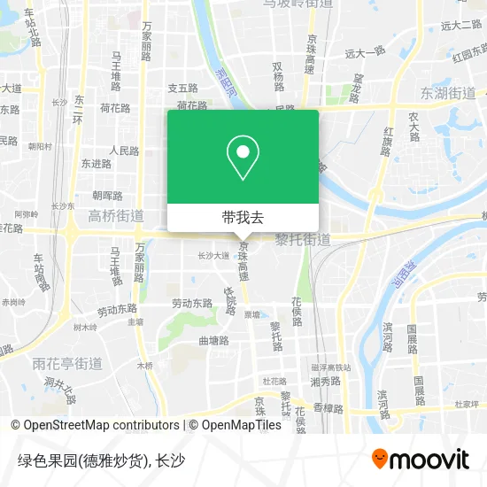 绿色果园(德雅炒货)地图