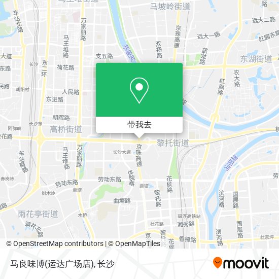 马良味博(运达广场店)地图