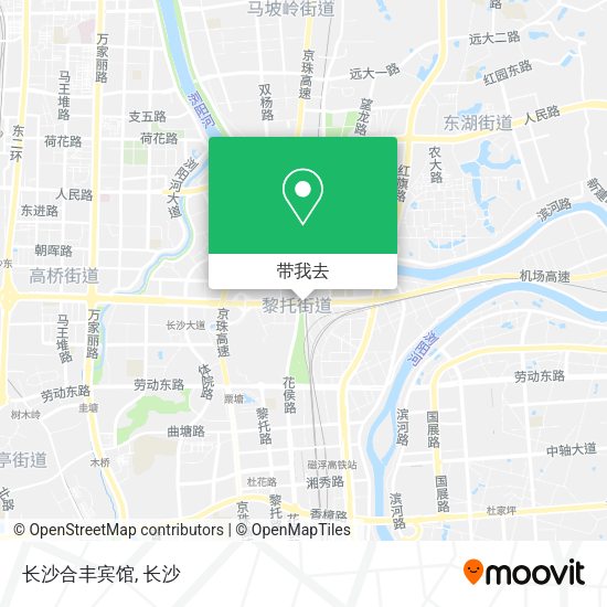 长沙合丰宾馆地图