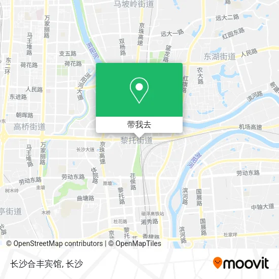 长沙合丰宾馆地图