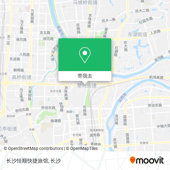 长沙恒顺快捷旅馆地图