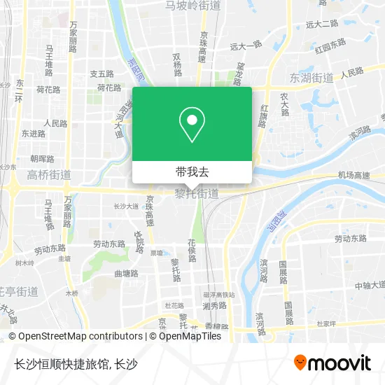 长沙恒顺快捷旅馆地图