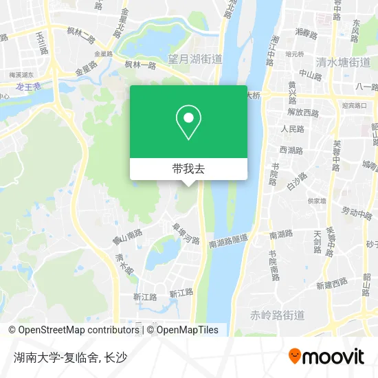 湖南大学-复临舍地图