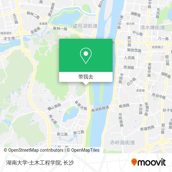 湖南大学-土木工程学院地图