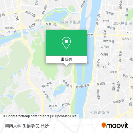 湖南大学-生物学院地图