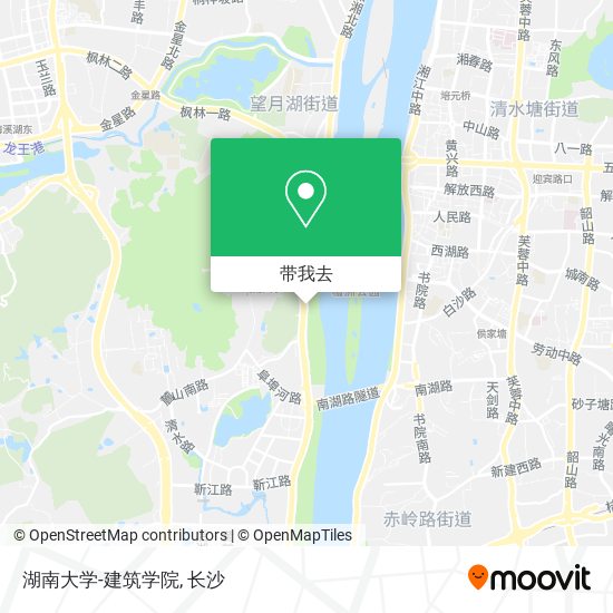 湖南大学-建筑学院地图