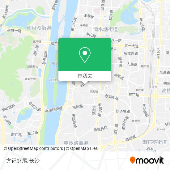 方记虾尾地图