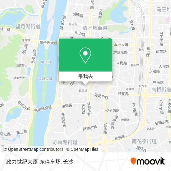 政力世纪大厦-东停车场地图