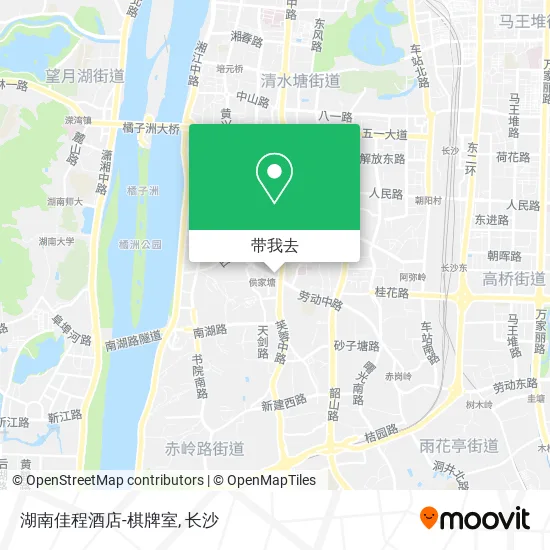 湖南佳程酒店-棋牌室地图