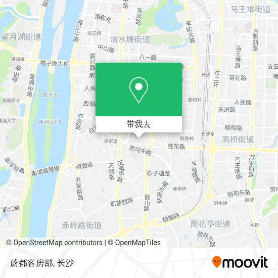 蔚都客房部地图