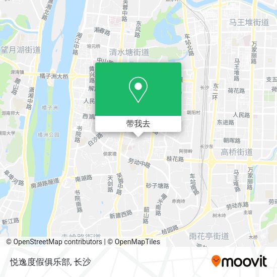 悦逸度假俱乐部地图