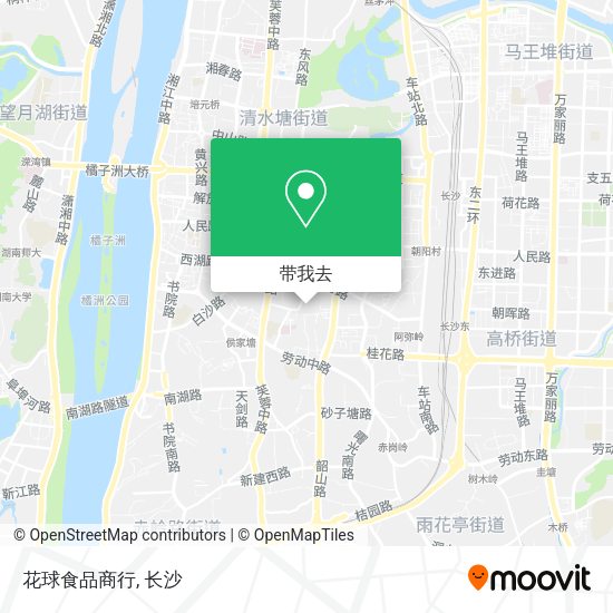 花球食品商行地图