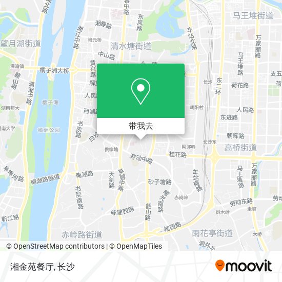 湘金苑餐厅地图