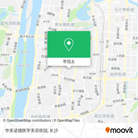 华美诺德医学美容医院地图