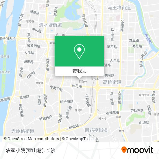 农家小院(营山巷)地图