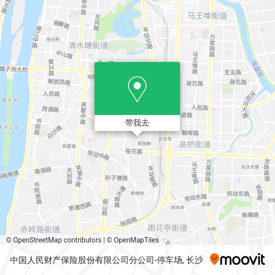 中国人民财产保险股份有限公司分公司-停车场地图