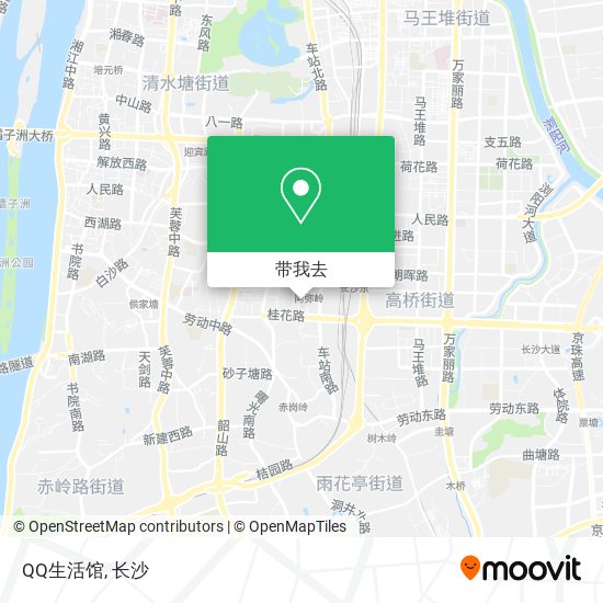 QQ生活馆地图