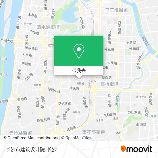 长沙市建筑设计院地图