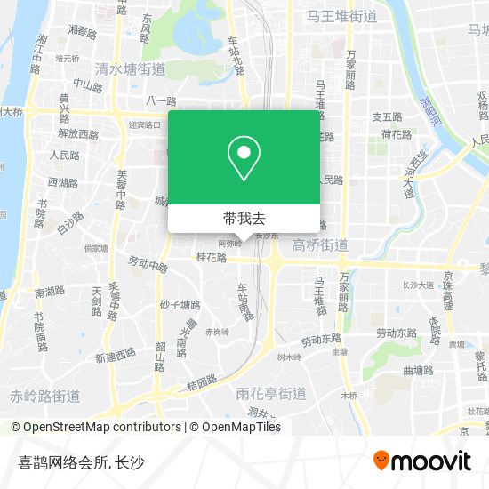 喜鹊网络会所地图