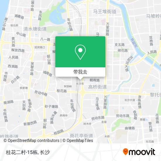 桂花二村-15栋地图