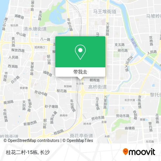 桂花二村-15栋地图