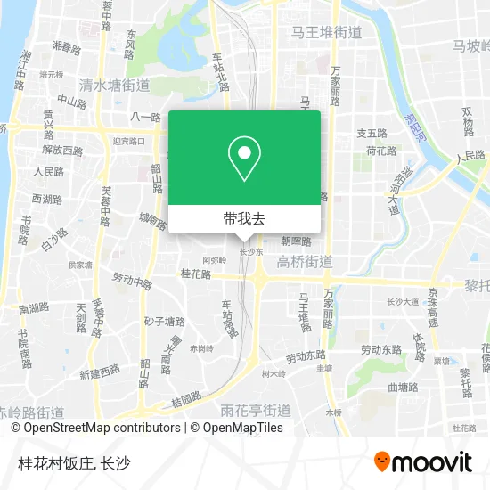 桂花村饭庄地图