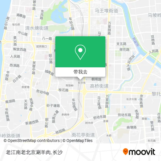 老江南老北京涮羊肉地图