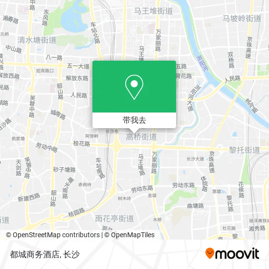 都城商务酒店地图