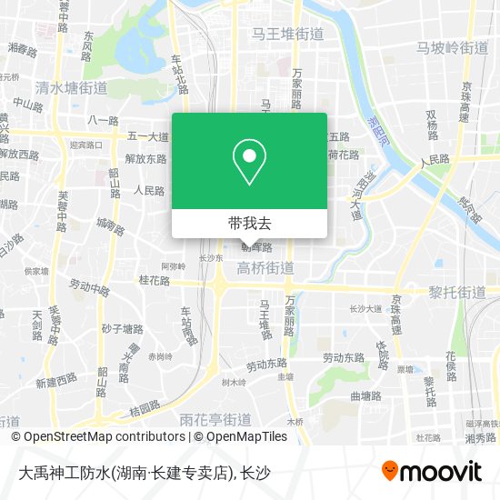 大禹神工防水(湖南·长建专卖店)地图